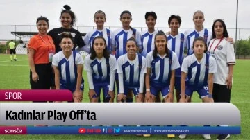 Kadınlar Play Off'ta 
