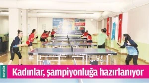 KADINLAR, ŞAMPİYONLUĞA HAZIRLANIYOR