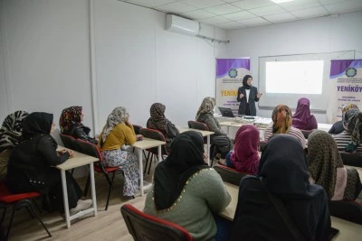 Kadınlara y&ouml;nelik farkındalık &ccedil;alışması yapıldı