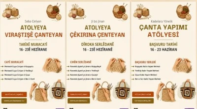 Kadınlara y&ouml;nelik &uuml;cretsiz &Ccedil;anta Yapımı At&ouml;lyesi başlıyor