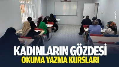 Kadınların g&ouml;zdesi okuma yazma kursları&hellip;