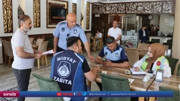 Kafe ve restoranlara denetim
