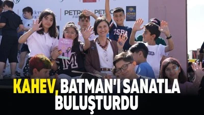 KAHEV, Batman&rsquo;ı sanatla buluşturdu