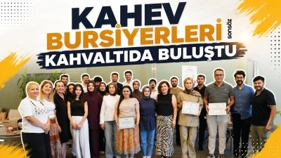 KAHEV bursiyerleri kahvaltıda buluştu
