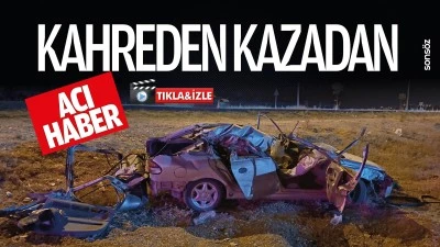 Kahreden kazadan acı haber!