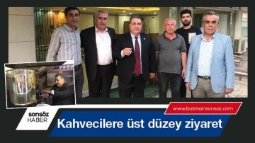 Kahvecilere &uuml;st d&uuml;zey ziyaret