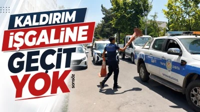Kaldırım işgaline ge&ccedil;it yok