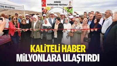 Kaliteli haber, milyonlara ulaştırdı