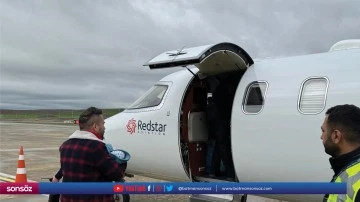 Kalp yetmezliği olan bebek ambulans u&ccedil;akla Konya'ya sevk edildi