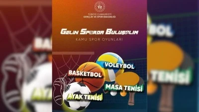 Kamu spor oyunları başlıyor