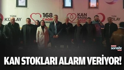 Kan stokları alarm veriyor!