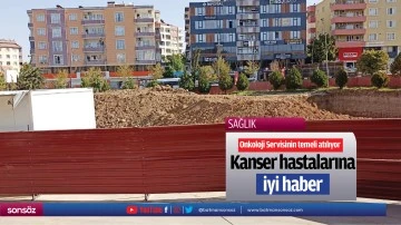 Kanser hastalarına iyi haber