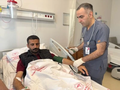 Kapalı y&ouml;ntemle b&ouml;breğindeki darlık onarıldı