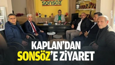 Kaplan&rsquo;dan Sons&ouml;z&rsquo;e ziyaret