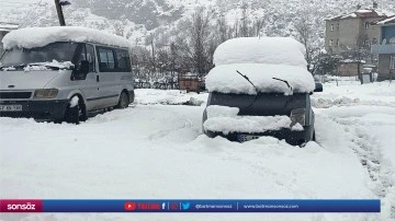 Kar ve sis etkili oldu