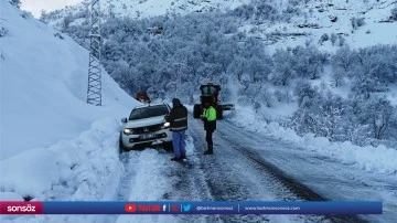 Kara yolu trafiğe a&ccedil;ıldı