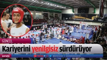 Kariyerini yenilgisiz s&uuml;rd&uuml;r&uuml;yor