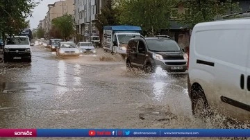 Kars'ta sağanak