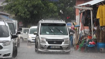 Kars'ta sağanak ve dolu etkili oldu