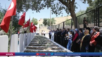 Katledilen 30 kişi t&ouml;renle anıldı