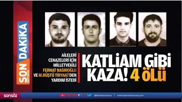 Katliam gibi kaza! 4 &ouml;l&uuml;