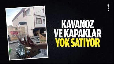 Kavanoz ve kapaklar yok satıyor