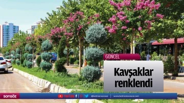 Kavşaklar renklendi