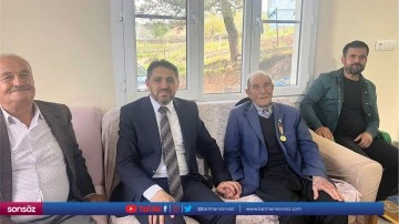 Kaya, Kore gazisini ziyaret etti