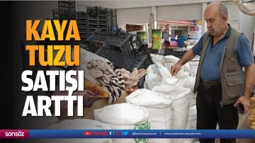 Kaya tuzu satışı arttı