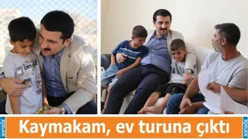 Kaymakam, ev turuna &ccedil;ıktı