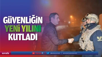 G&uuml;venliğin yeni yılını kutladı