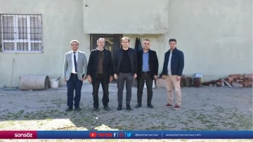 Kaymakam, İlgin ailesini yeni evinde ziyaret etti