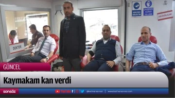 Kaymakam kan verdi