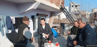 Kaymakam Karataş, vatandaşları evinde ziyaret etti