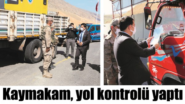 KAYMAKAM, YOL KONTROL&Uuml; YAPTI