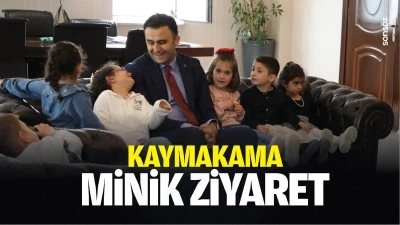 Kaymakama minik ziyaret&hellip;