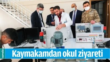 KAYMAKAMDAN OKUL ZİYARETİ