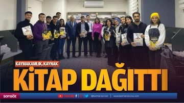Kaymakamlık, kaynak kitap dağıttı