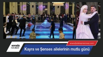 Kayra ve Şenses ailelerinin mutlu g&uuml;n&uuml;