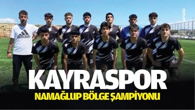Kayraspor, namağlup b&ouml;lge şampiyonu&hellip;