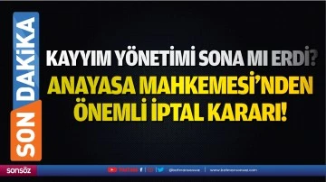 Kayyım y&ouml;netimi sona mı erdi?