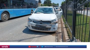 Kazada 2 kişi yaralandı