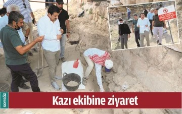 KAZI EKİBİNE ZİYARET