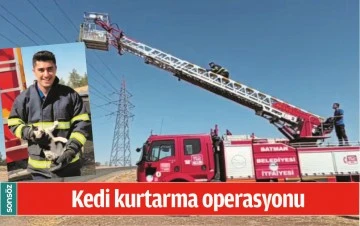 KEDİ KURTARMA OPERASYONU