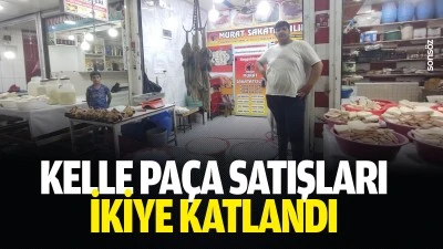 Kelle pa&ccedil;a satışları ikiye katlandı