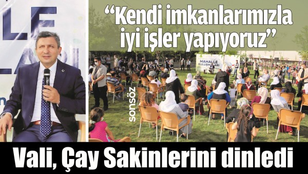 &ldquo;KENDİ İMKANLARIMIZLA İYİ İŞLER YAPIYORUZ&rdquo;