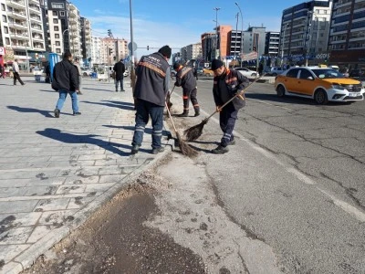Kent genelinde kapsamlı temizlik &ccedil;alışması