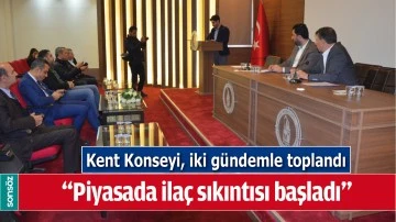 KENT KONSEYİ, İKİ G&Uuml;NDEMLE TOPLANDI