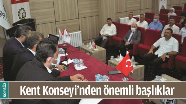 KENT KONSEYİ&rsquo;NDEN &Ouml;NEMLİ BAŞLIKLAR