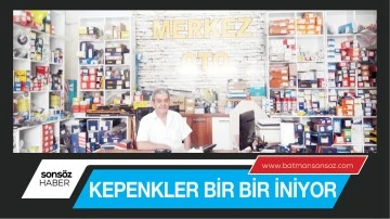 Kepenkler bir bir iniyor